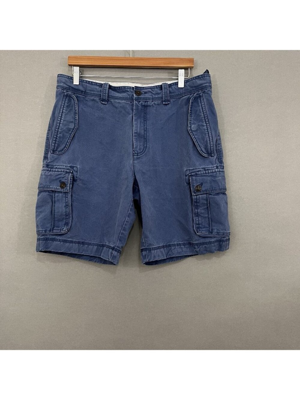 Tommy Hilfiger Blue Cargo Pockets Outdoor Utility Shorts